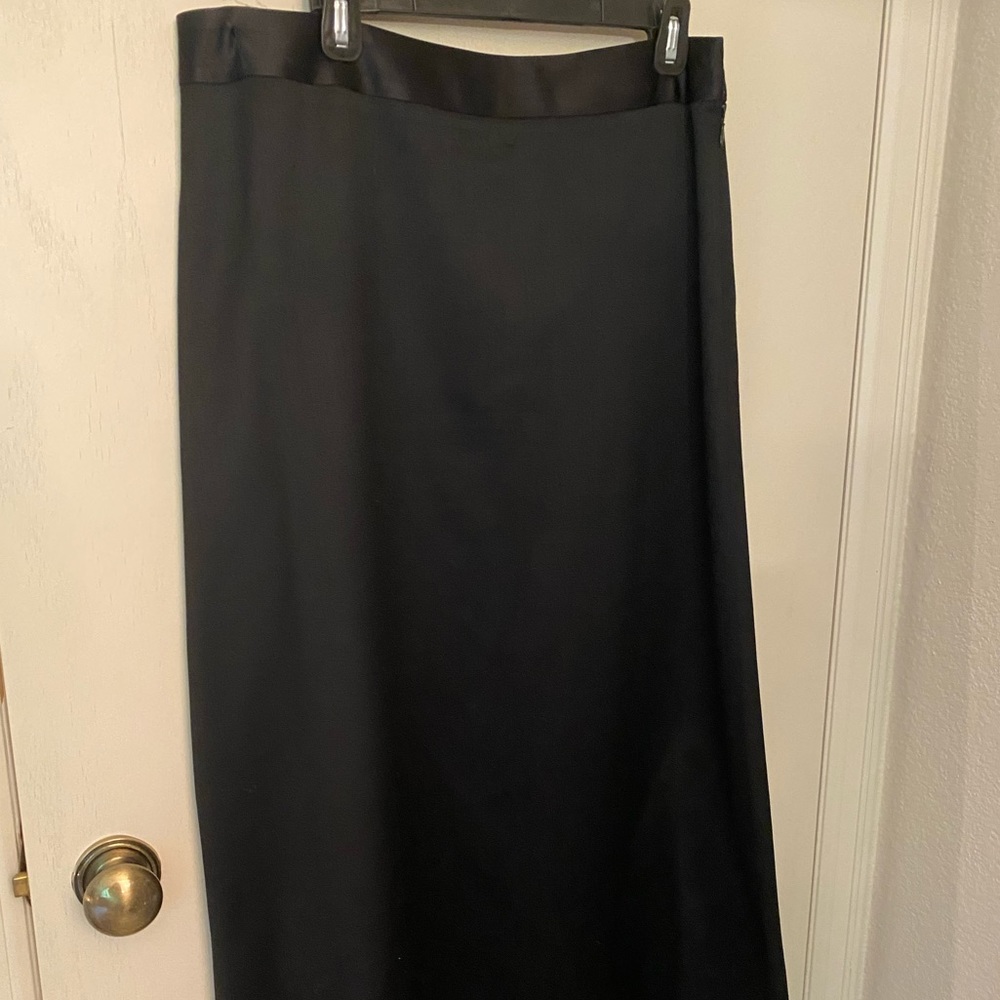Jcrew full length A-line skirt